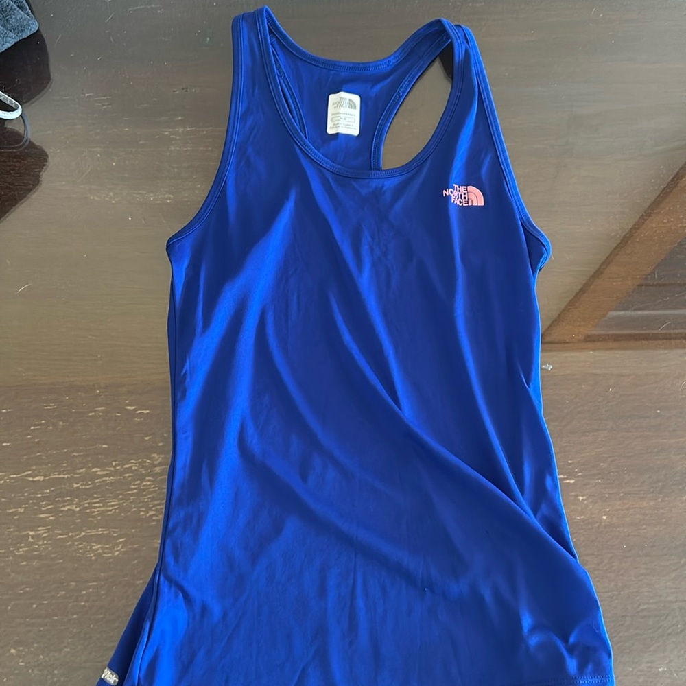 North Face women’s medium blue tank
